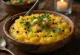 Tirupati Pongal served with fresh cilantro and peanuts