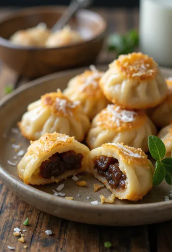 Plated Sweet Quinoa Dumplings
