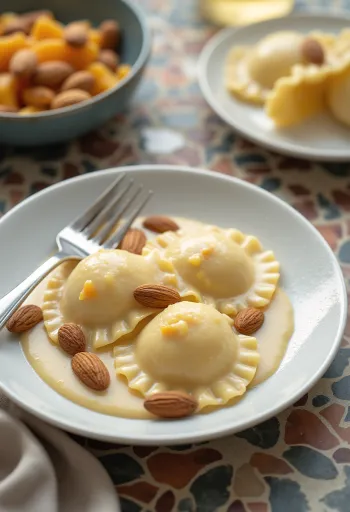 Dessert ravioli