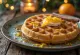 Gingerbread Waffles with orange zest