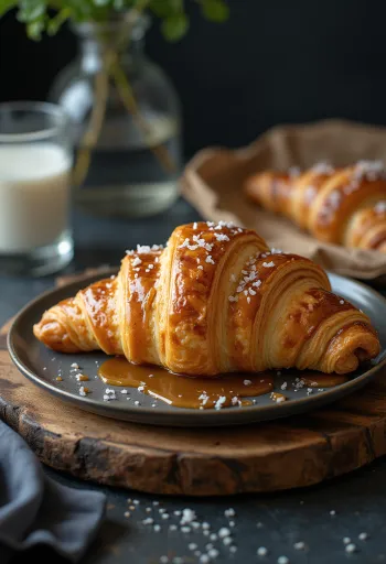 Caramel croissants