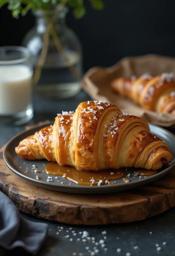 Caramel croissants