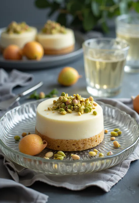 Decorated Lychee White Chocolate Cake