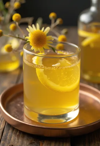 Honey Elderflower Liqueur in a bottle